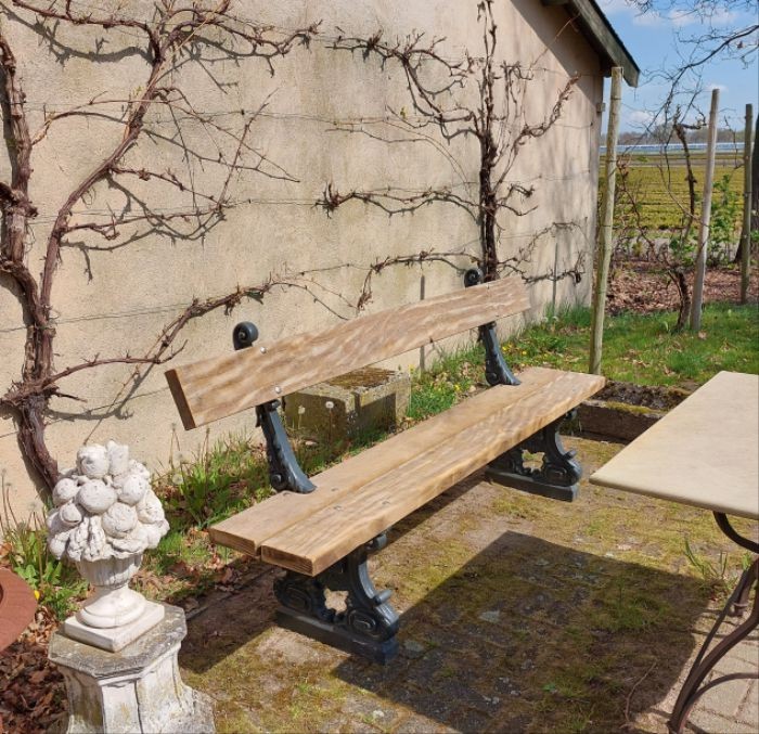 religie speel piano deksel tuinbanken | Vieille France